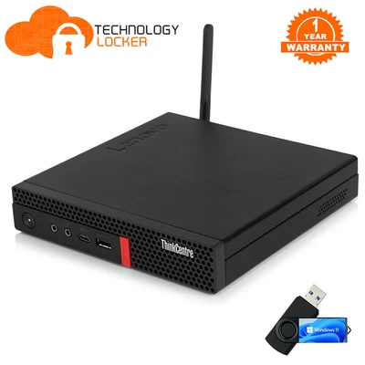 $413.10 • Buy Lenovo M920q Tiny PC I5-8500T @2.10 16GB RAM 256GB SSD Win 11 HDMI USB-C WiFi