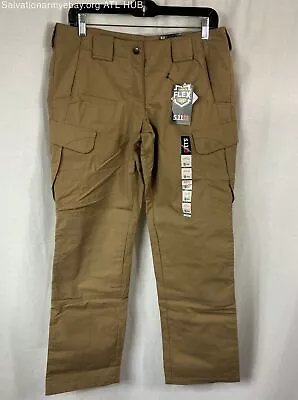 5.11 Tactical Stryke Pants 64386 Khaki Pants Women's Size 10 Regular Brand New • $14.99