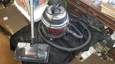 Majestic Triple Crown Filter Queen Canister Vacuum Cleaner System Tested Works • $224.99