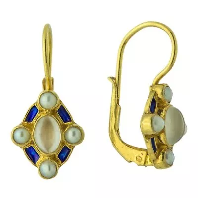 Blue Moon Earrings: Museum Of Jewelry • $129.95