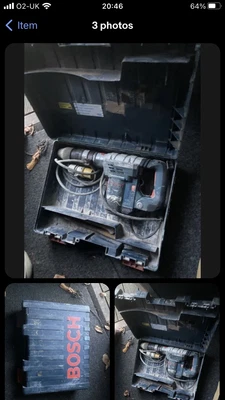 £50 • Buy BOSCH GSH 110v