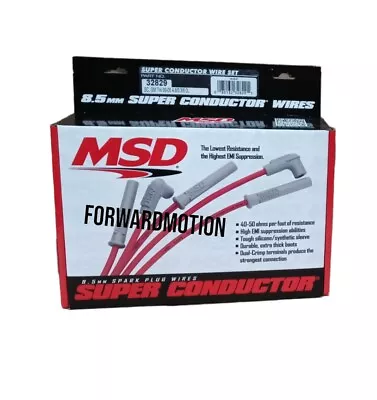 $119.99 • Buy MSD 32829 Spark Plug Wires Set LS1 GMC Chevy Silverado 4.8L 5.3L 6.0L 6.2L V8