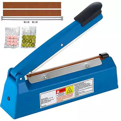 SKYSHALO Poly Bag Sealing For Plastic Bags 8  ABS Hand Impulse Heat Sealer • $26.99