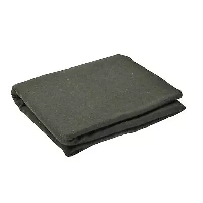 Genuine U.S. Army Blanket Woolen Military Green Vintage Bed Covering Sheet NEW • $63.05