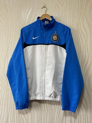 $89.99 • Buy INTER MILAN 2009 2010 FOOTBALL SOCCER TRACK TOP JACKET NIKE 377663-100 Sz M MEN