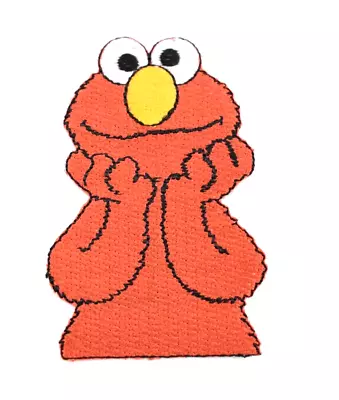 Elmo Embroidered Iron On Patch Sesame Street Applique Badge • $5.39