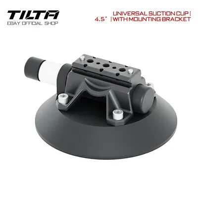 TILTA Suction Cup 4.5″ With Mounting Bracket Universal Movie Camera Car Holder • £34.80