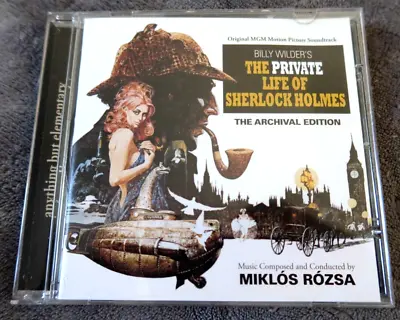 Miklos Rozsa  THE PRIVATE LIFE OF SHERLOCK HOLMES  Score Quartet 1000-Ltd CD Oop • $19