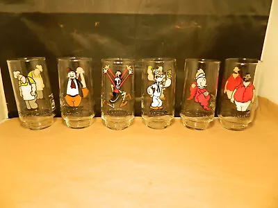 Coca Cola Popeye Glasses- Full Set Of 6 Unused • $50