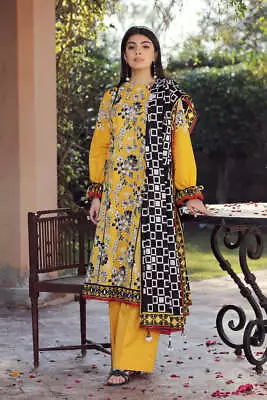 Lakhany 3 Piece Unstitched Komal Printed Lawn Suit - KP-2025-A • £23.99