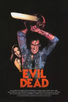 THE EVIL DEAD Movie POSTER 11 X 17 Bruce Campbell Ellen Sandweiss P • $11.95