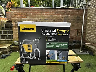 Wagner HEA Control Pro 250M Airless Spray Package Used Once. • £187