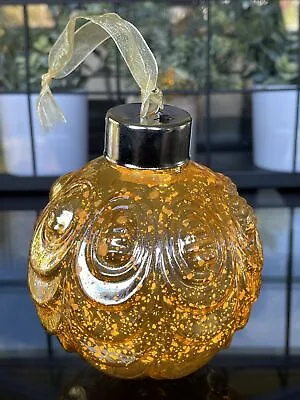 Martha Stewart Christmas Gold Ornament Lighted • $29.99
