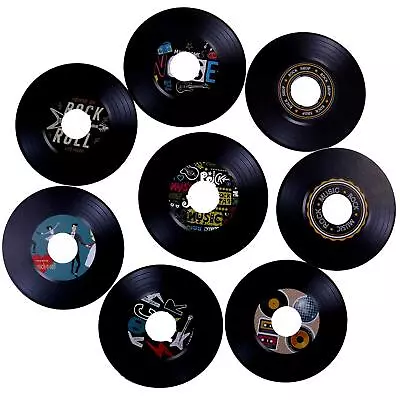 40 Pcs 7 Inch CD For Room Decor Vinyl Record 1950's Rock And Roll Music Party... • $27.32