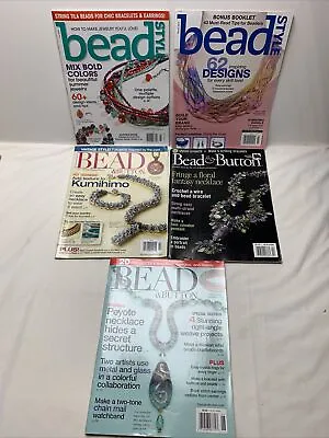 Beading Jewelry Magazines Set Of Five Bead & Button Bead Style Design Projects • $11.98