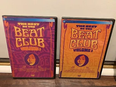 The Best Of The Beat Club Vol. 1 And 2 Classic Rock Show Performances (2) DVDs • $26.76