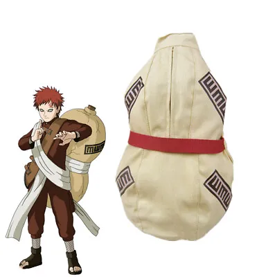 Gaara Cosplay Backpack Party Waist Canvas Shoulder Bag Soft Satchel X'mas Gift • $24.52