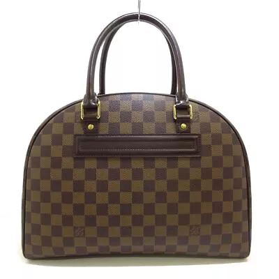 Auth LOUIS VUITTON Nolita N41455 Ebene Damier - SP1026 Women's Handbag • $611