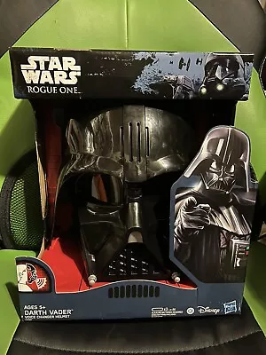 Star Wars Rogue One: DARTH VADER Electronic Mask Voice Changer Helmet - NEW • £53.08