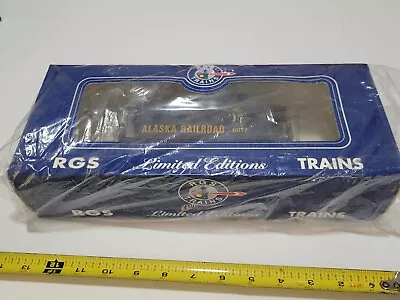 RGS Limited Editions Alaska Railroad Train O Scale #6017 Caboose With Light NIB • $109.95