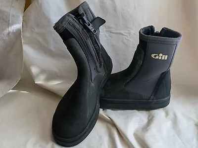 $38.99 • Buy Gill Dinghy Sailing Boat Deck Neoprene Ankle Boots Men's Size 5 6 US 37 38 Euro