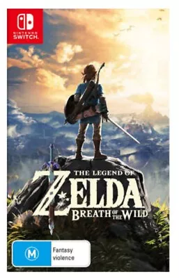The Legend Of Zelda Breath Of The Wild Nintendo Switch (Brand New) • $78