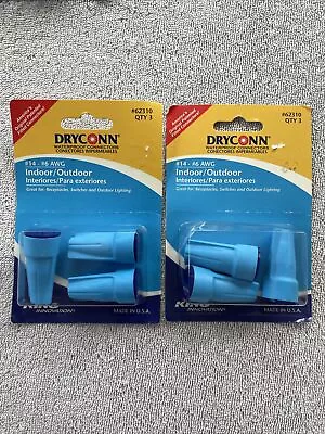 Lot Of 2  Dryconn 14- #6 AWG Indoor Outdoor Wire Connectors Pk Of 3 Ea • $1.99