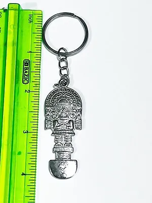 LLAVERO PERUANO PERUVIAN TUMI GOLD SILVER Color Metallic Peru Souvenir Keychain • $3