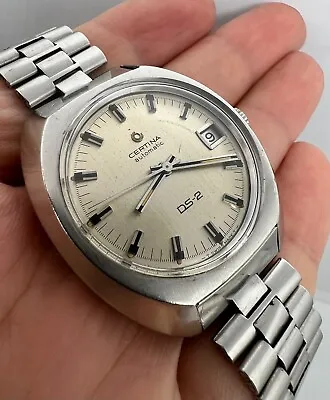 Vintage Certina 346.825 Automatic Mens Nsa Band 25-651 Watch • $350