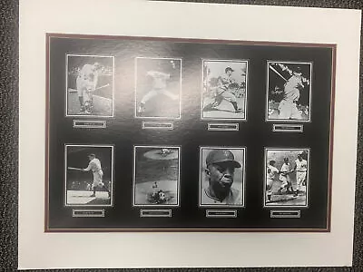 2-Vintage MLB Baseball Babe Ruth Willie Mays Sandy Koufax Lou Gehrig Joe POSTER • $59