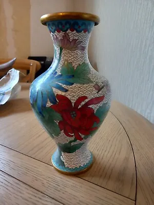 £15 • Buy Vintage Chinese  Cloisonne Vase