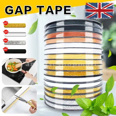 Ceramic Tile Mildewproof Gap Tape Waterproof Self-adhesive Sealing Sticker Decor • £6.89