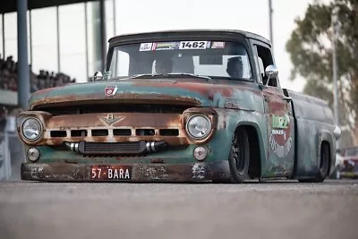 1957 F100 Custom Built Truck With Barra Turbo Engine Air Bags & Heaps More! • $99999