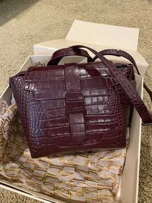 $799.99 • Buy Senreve Mini Maestra Dragon Aubergine Crossbody/Backpack/ Tote