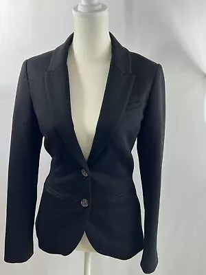 H&M Suit Jacket Woman Black Its In Excellent Condition Size 2 • $9.78