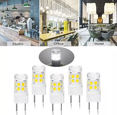 5x G8 LED Bulb 3W White G8 Bi-Pin Base For Under Counter Kitchen Cabinet Light • $14