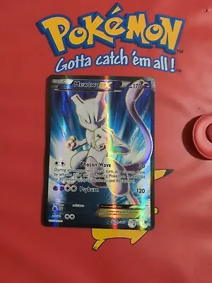 Pokémon TCG Mewtwo-EX Breakthrough 157/162 Holo Full Art Ultra Rare NM Condition • $8.50