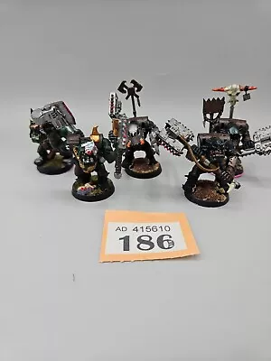 5x Ork Nobz [#186] Painted Orks Warhammer 40K • £16.99