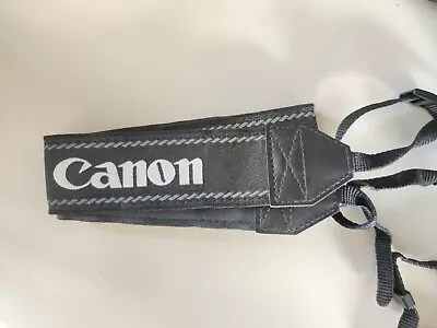 Genuine Canon EOS Digital Camera Strap / Shoulder Strap - USED • £7.99