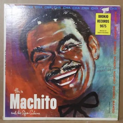 MACHITO Y SUS AFRO CUBANS  MamboCha Cha Cha  (BRONJO/SCLP9075) VG+/VG+!! • $13.99