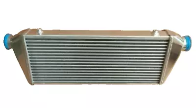 28 X10 X2  FMIC Universal Aluminium Turbo Intercooler 2.25  IN/OUTLET Pipe • $135