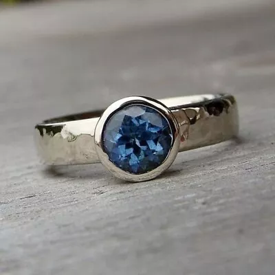 925 Sterling Silver Tanzanite Gemstone  Ring Valentine Day Gift For Mother S2 • $10.99