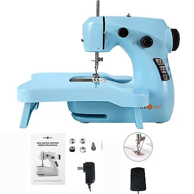 HTVRONT Mini Sewing Machine Electric Stitch Portable Smart Hand-held Home Travel • $29.99