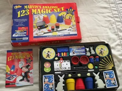 MARVIN'S AMAZING 123 MAGIC SET ⭐ Play 123 Magic Tricks ⭐ Ages 5 + • £3.99