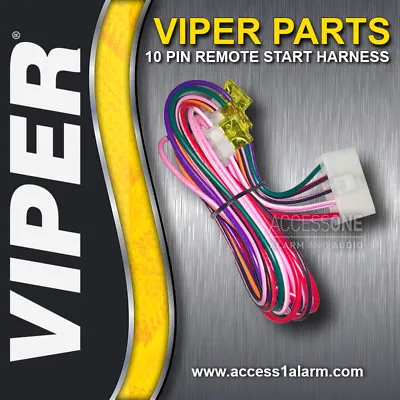 Viper 10-Pin Heavy Gauge Remote Start Harness With Starter Kill For Viper 5305V  • $25.99