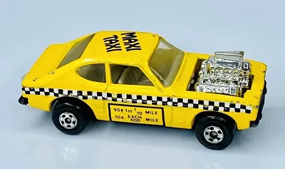 1973 Maxi Taxi Matchbox Superfast Lesney No. 72 • $15