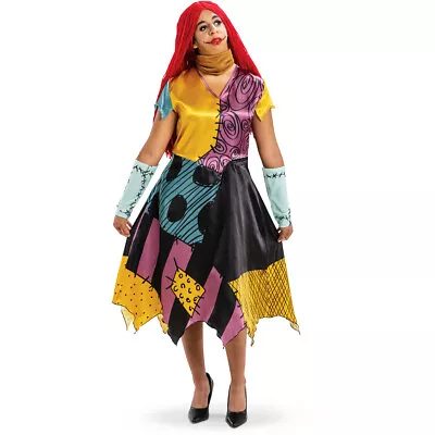 Disguise Licensed Nightmare Before Christmas Sally Adaptive Costume Women 145709 • $27.16