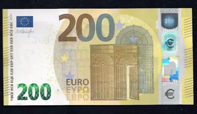 Italy 200 Euro Banknote Very Rare - Collect Or Spend Holiday Money 2019 30 • £230