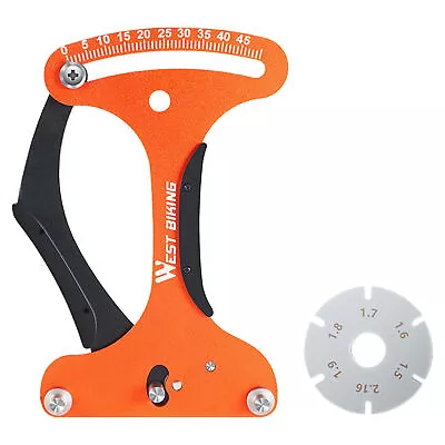 Bicycle Wheel Checker Bike Spoke Tension Meter Spokes Tensiometer Repair Tool • $26.42