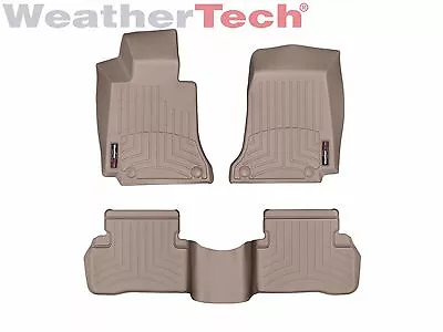 WeatherTech Floor Mats FloorLiner For Mercedes C-Class Sedan 2015-2019 Tan • $241.90